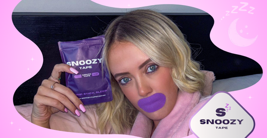 Using Snoozy Tape to improve mouth breathing
