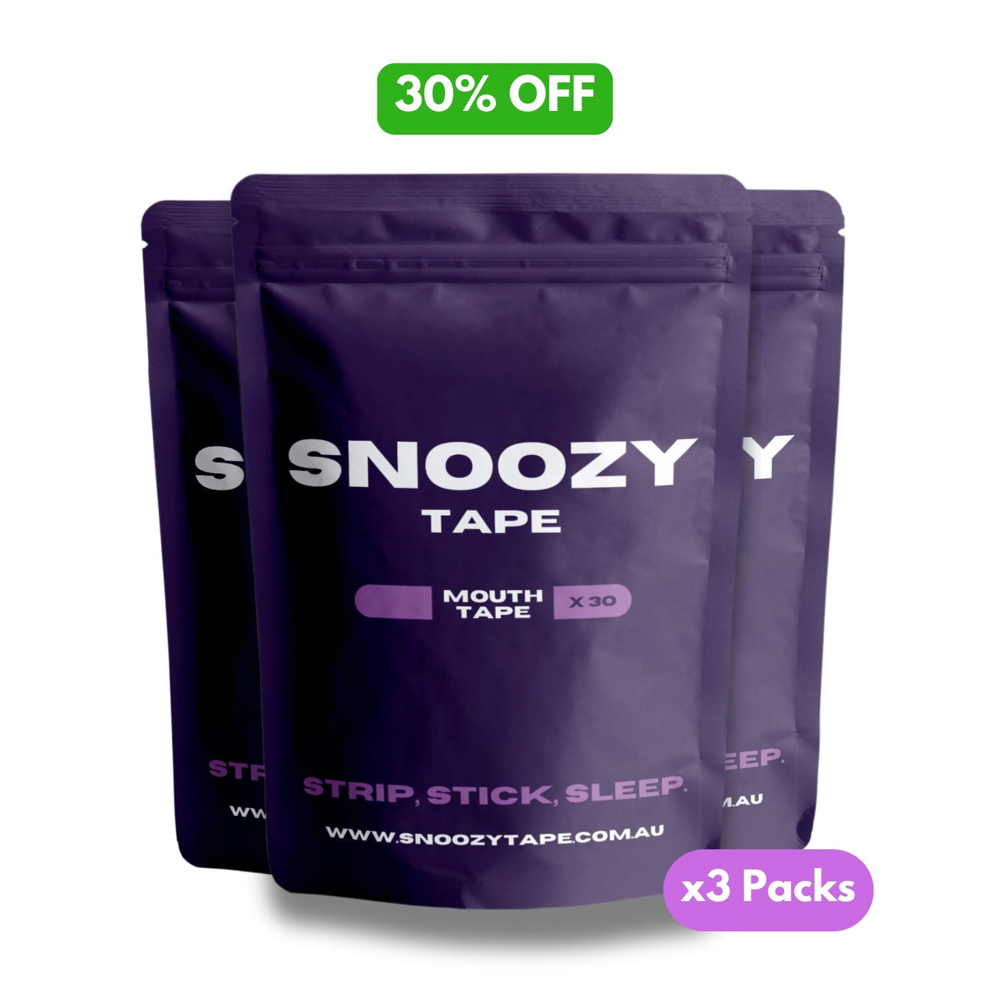 SNOOZY MOUTH TAPE
