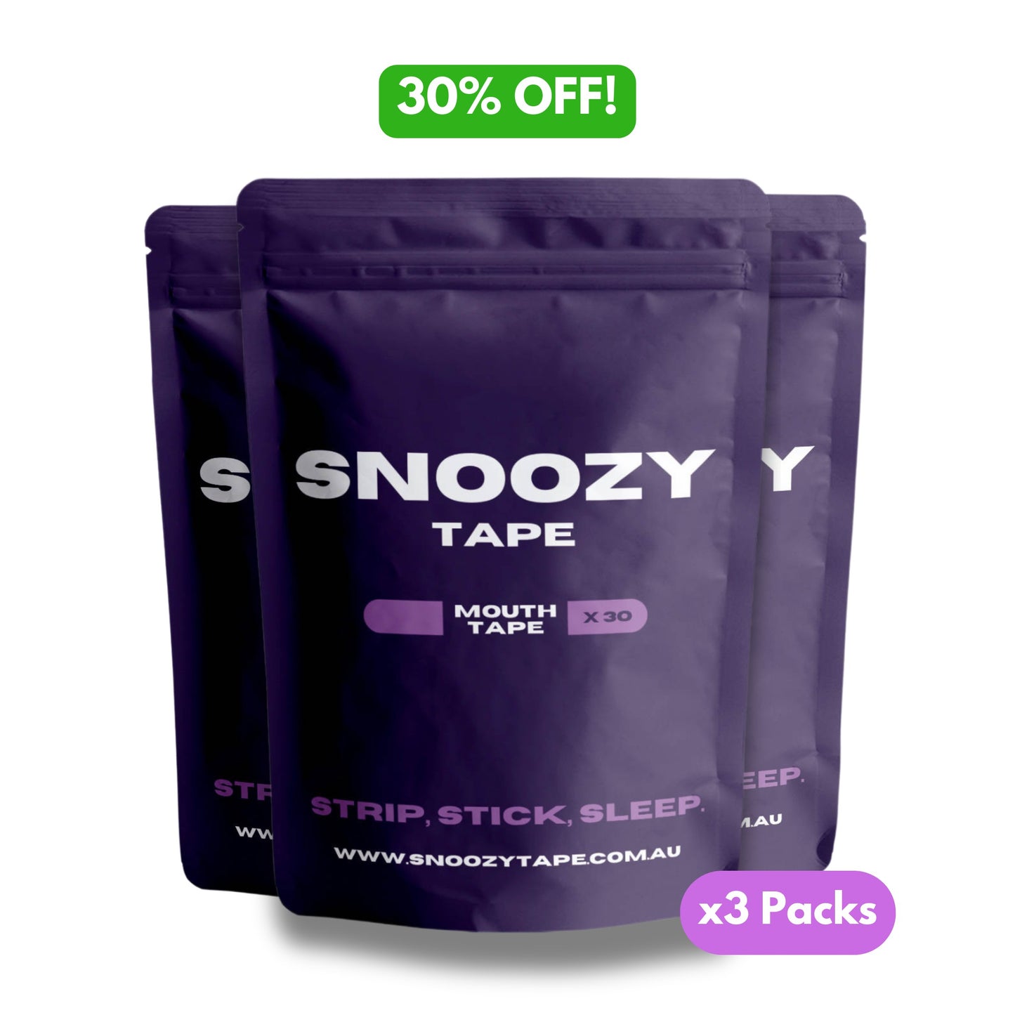 SNOOZY MOUTH TAPE