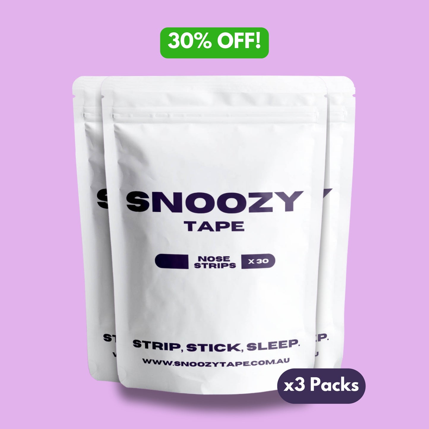 SNOOZY NOSE STRIPS